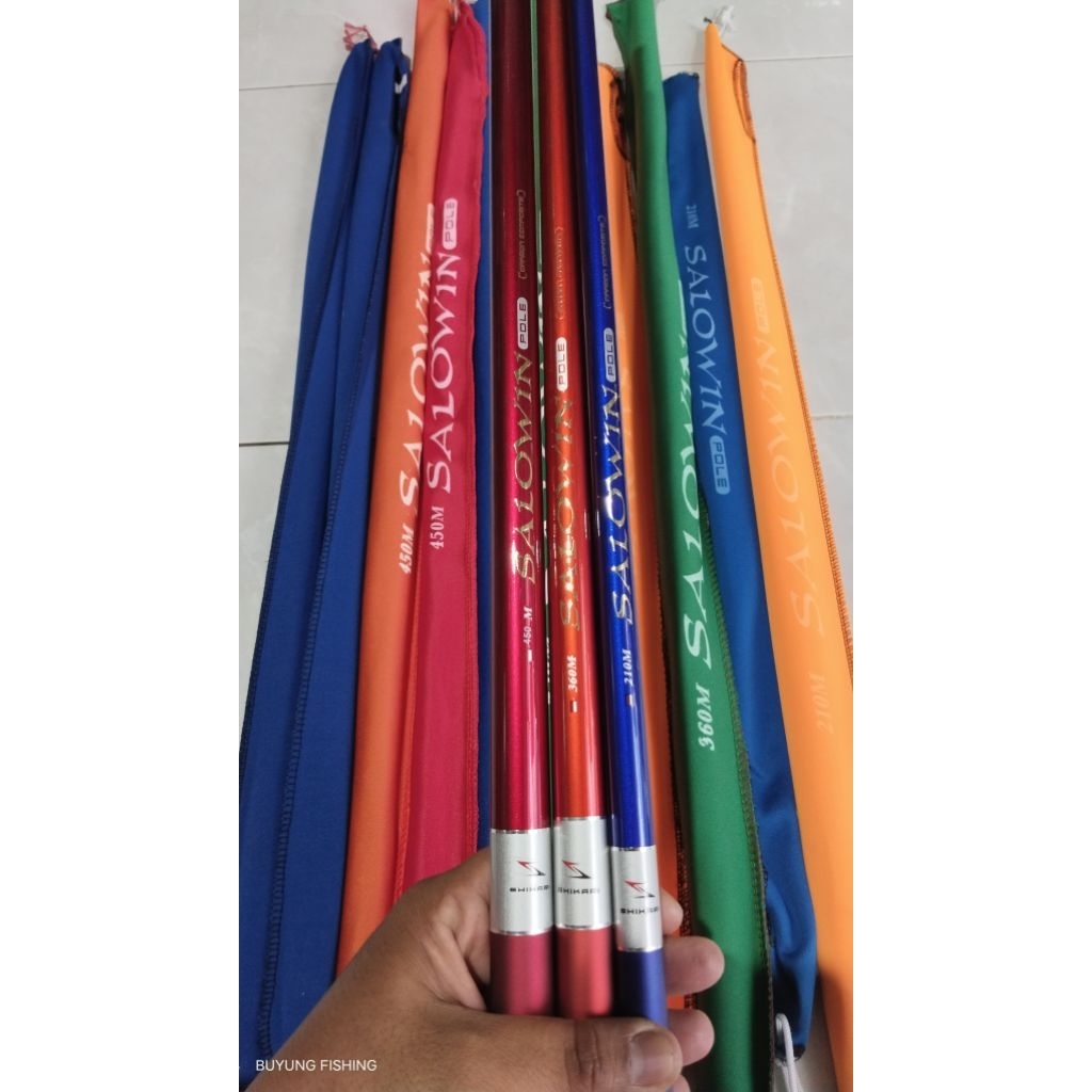 TEGEK SALOWIN SHIKARI KAKU CARBON RINGAN