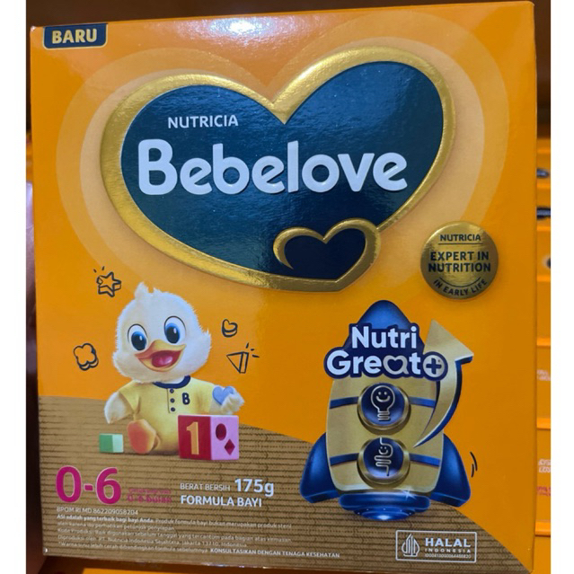 Bebelove 1 0-6 Bulan & Bebelove 2 6-12 Bulan Kemasan BARU EXP 2027 | Nutricia Bebelove