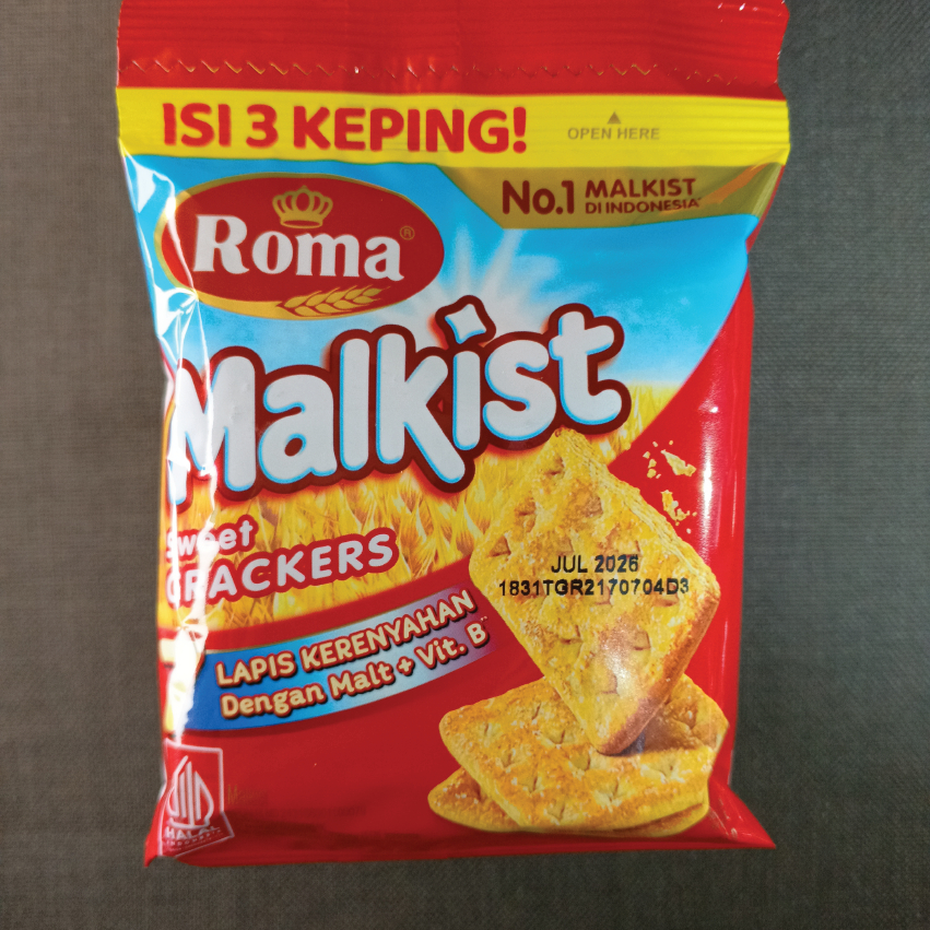 

**Roma Malkist – Malkist No.1 di Indonesia, Renyah & Bergizi!**