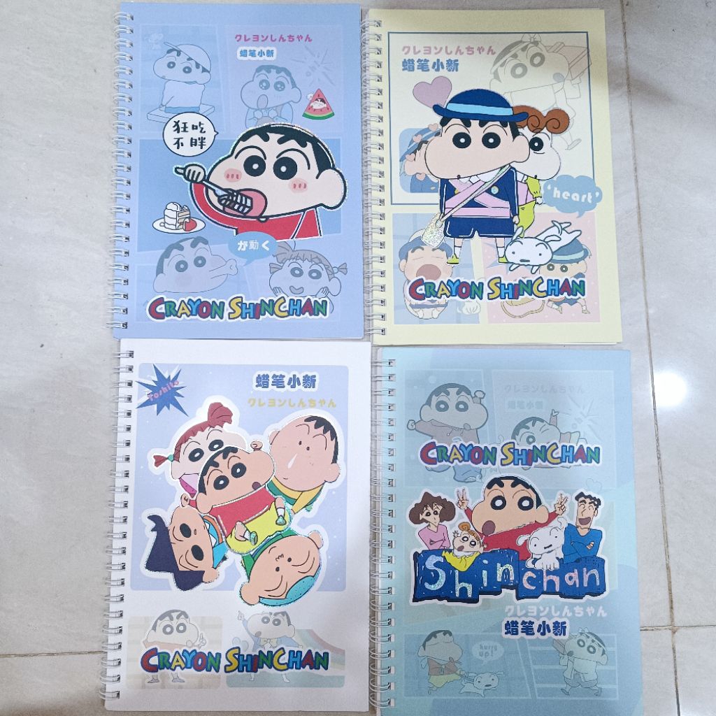 

Notebook buku tulis karakter besar A5