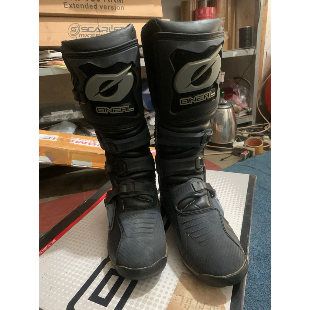 SEPATU ADVENTURE ONEAL RMX ENDURO BLACK