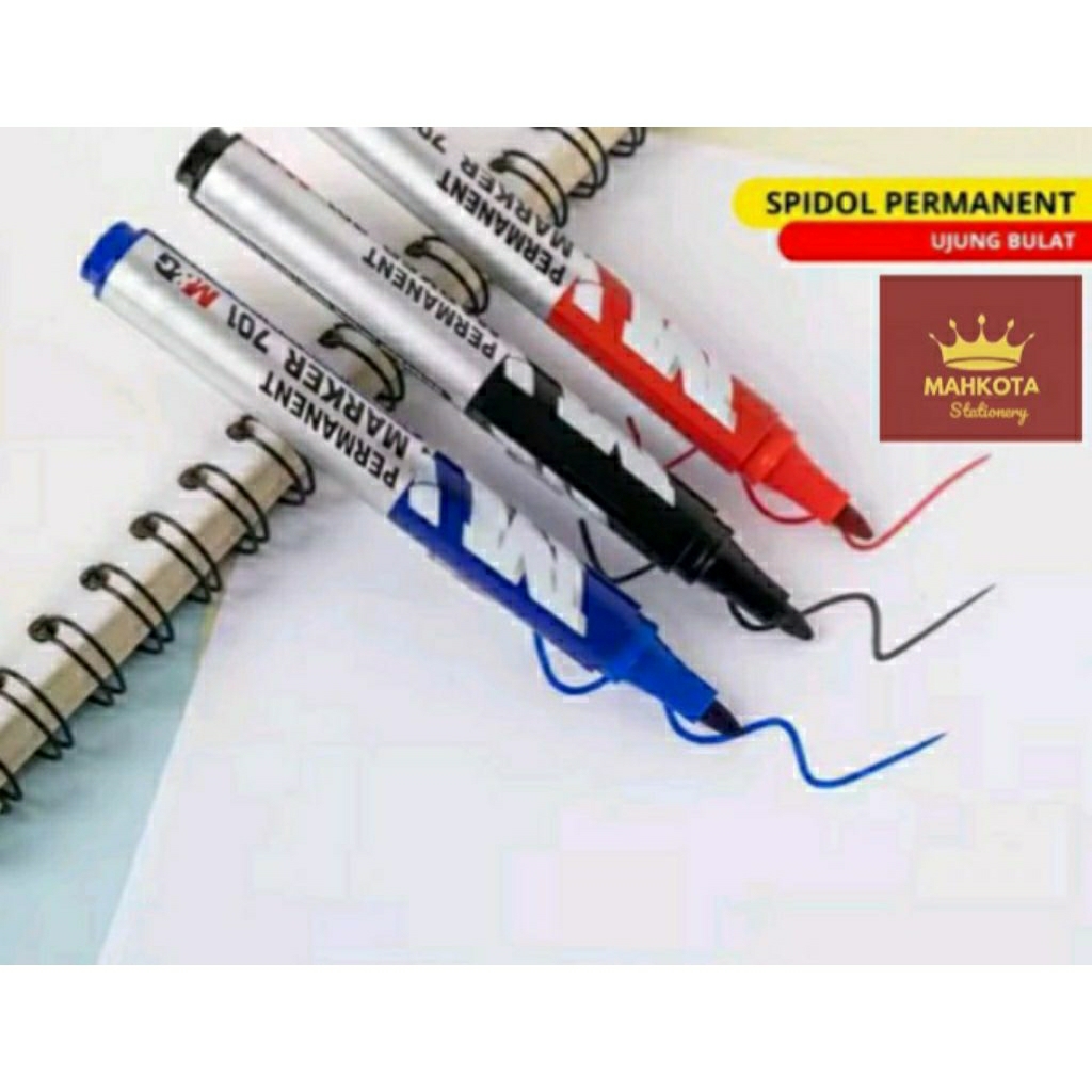 

Spidol M&G Permanen/Spidol M&G Hitam.Biru.Merah