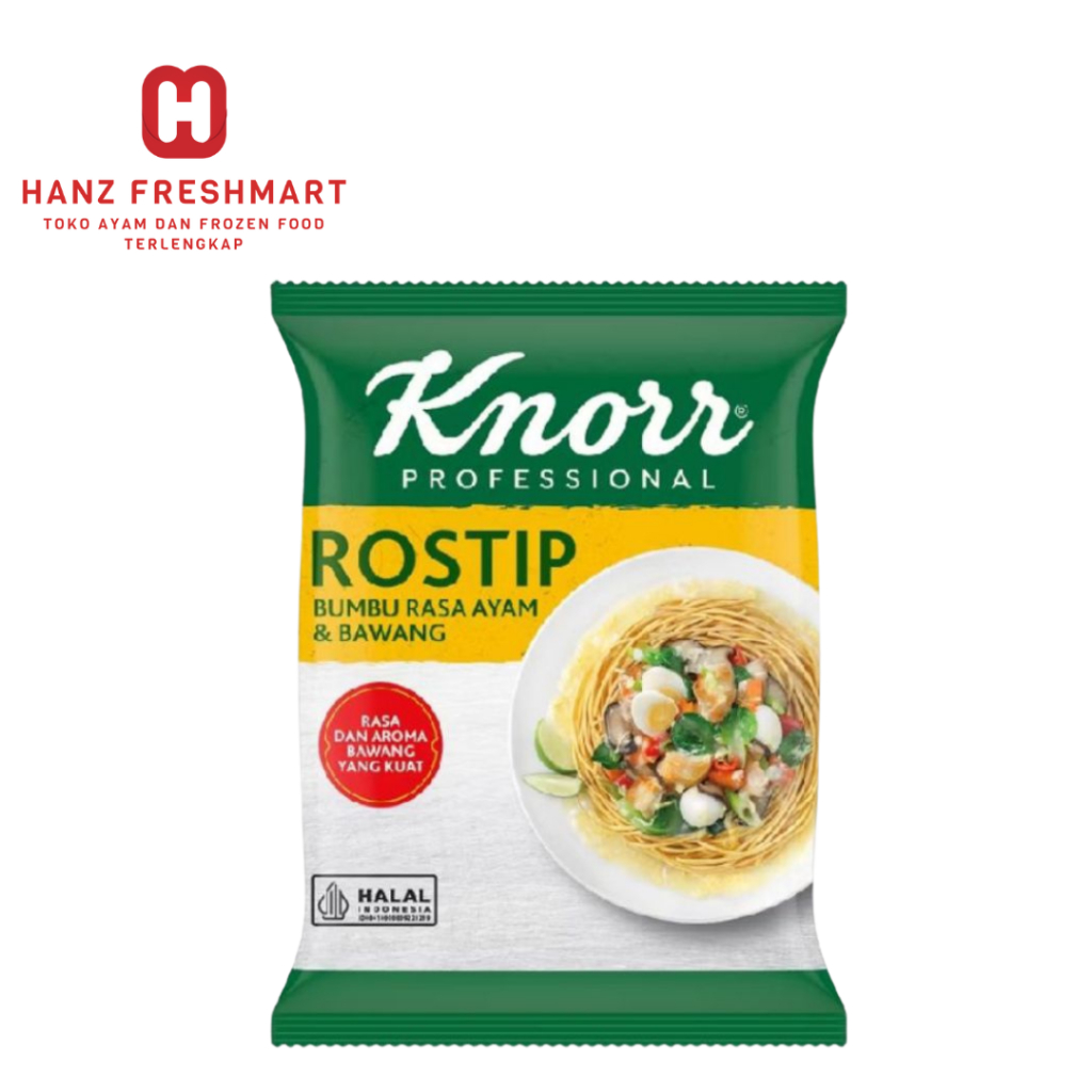 

Knorr Rostip Ayam & Bawang 200gr - Hanz Freshmart