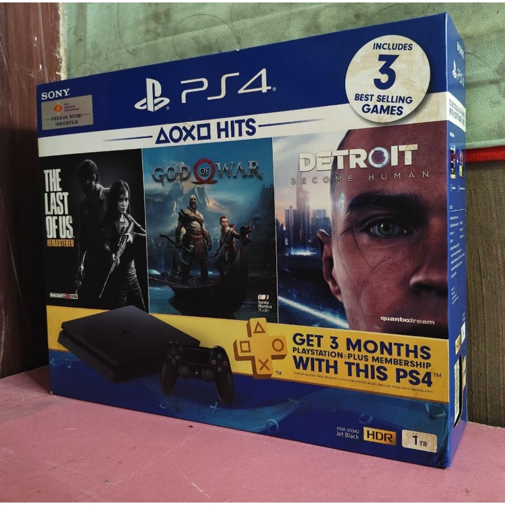 PS4 slim seri 22xx 1TB Hen 6.72