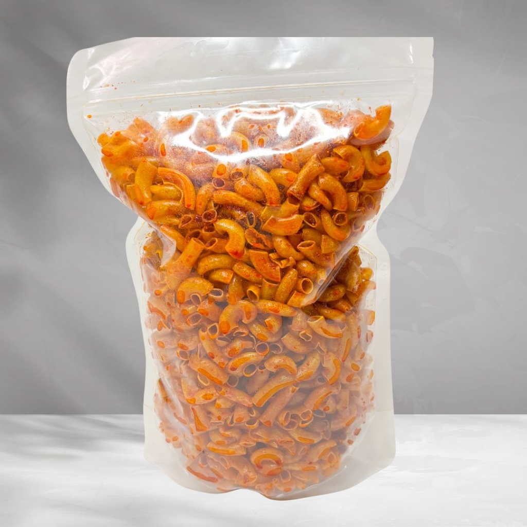 

Makaroni Pedas/Makaroni Pedas Bumbu Cikruh 1kg/Makaroni Cikruh
