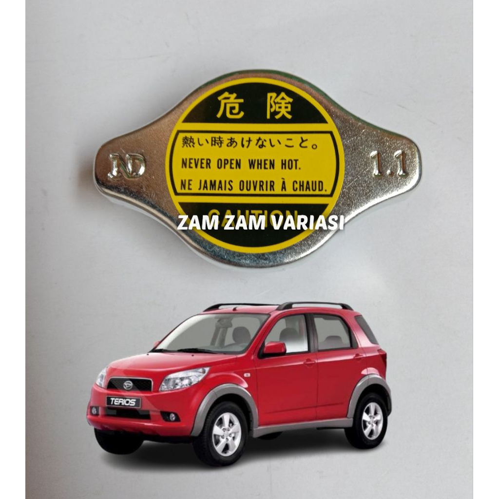 Tutup radiator Terios 2009