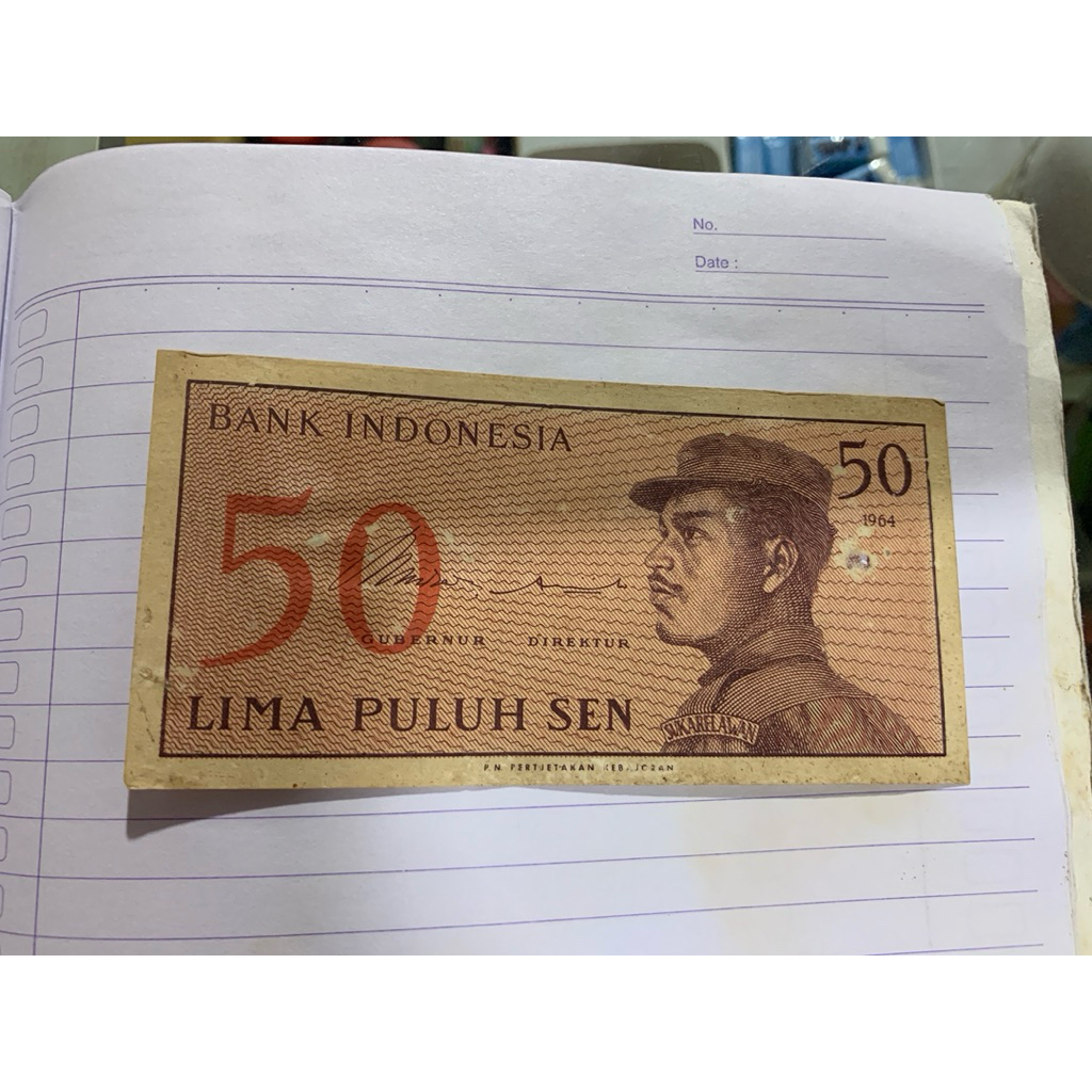 koleksi kuno 50sen dwikora 1964