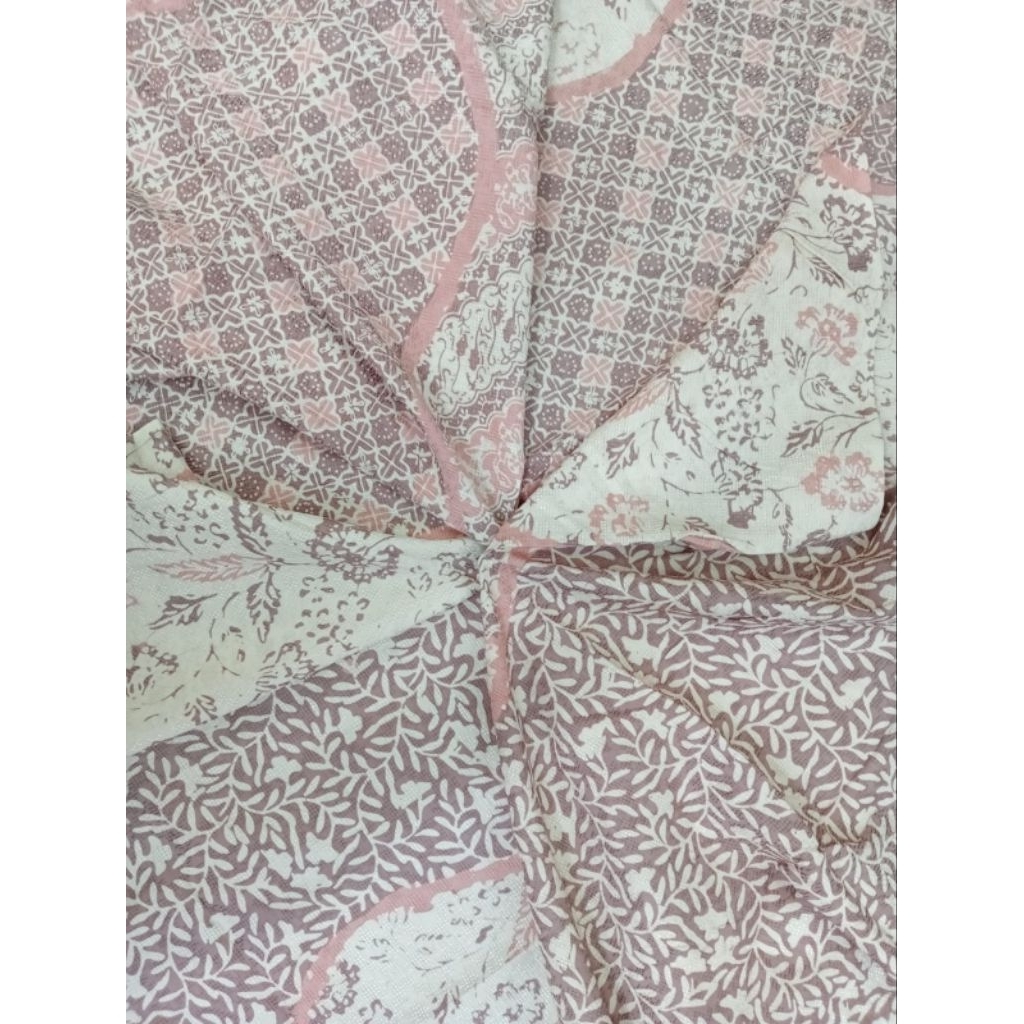 Kain Batik Bahan Dobby cap asli batik Cirebon