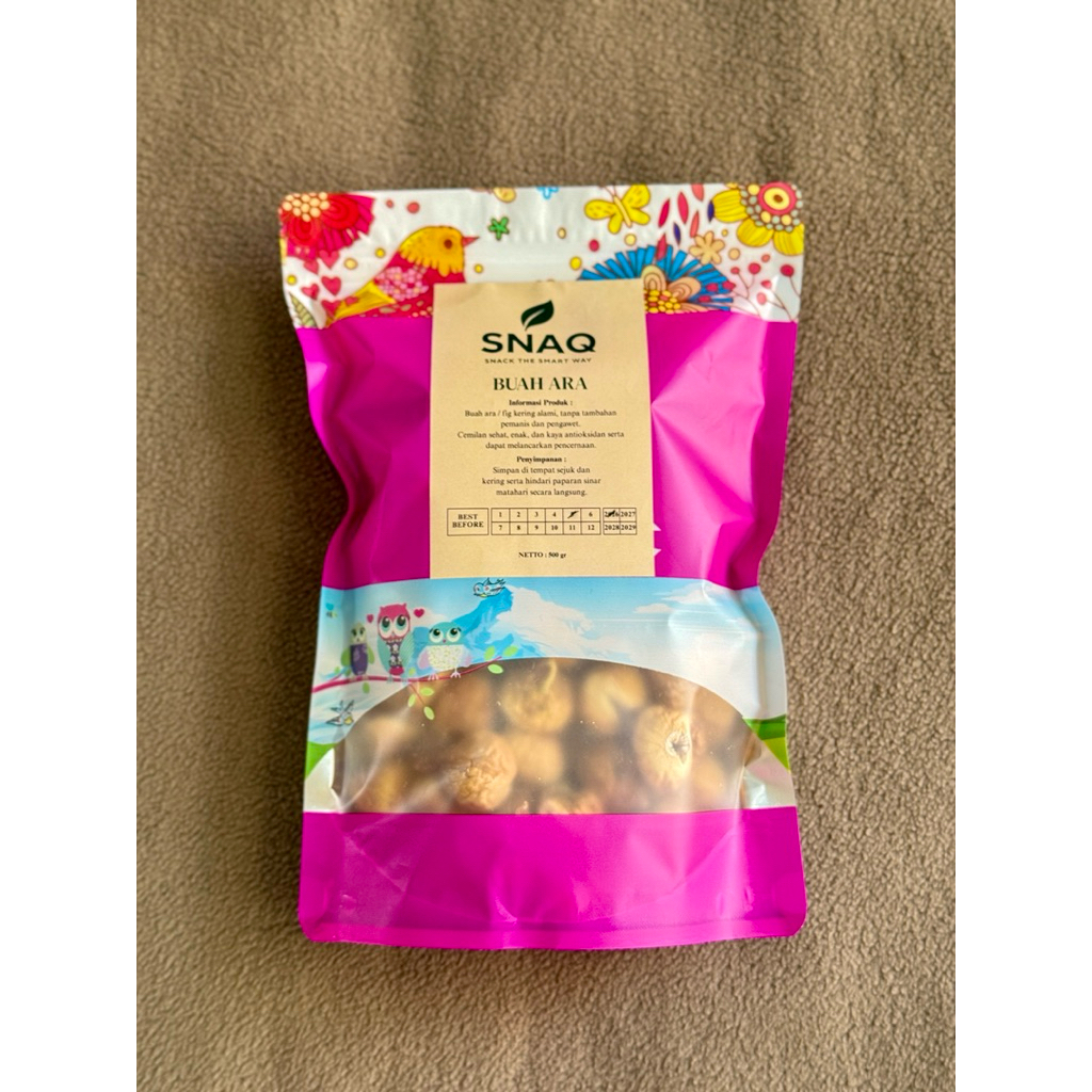 

Buah Ara/Tin/Figs Kering Import Halal 250gr