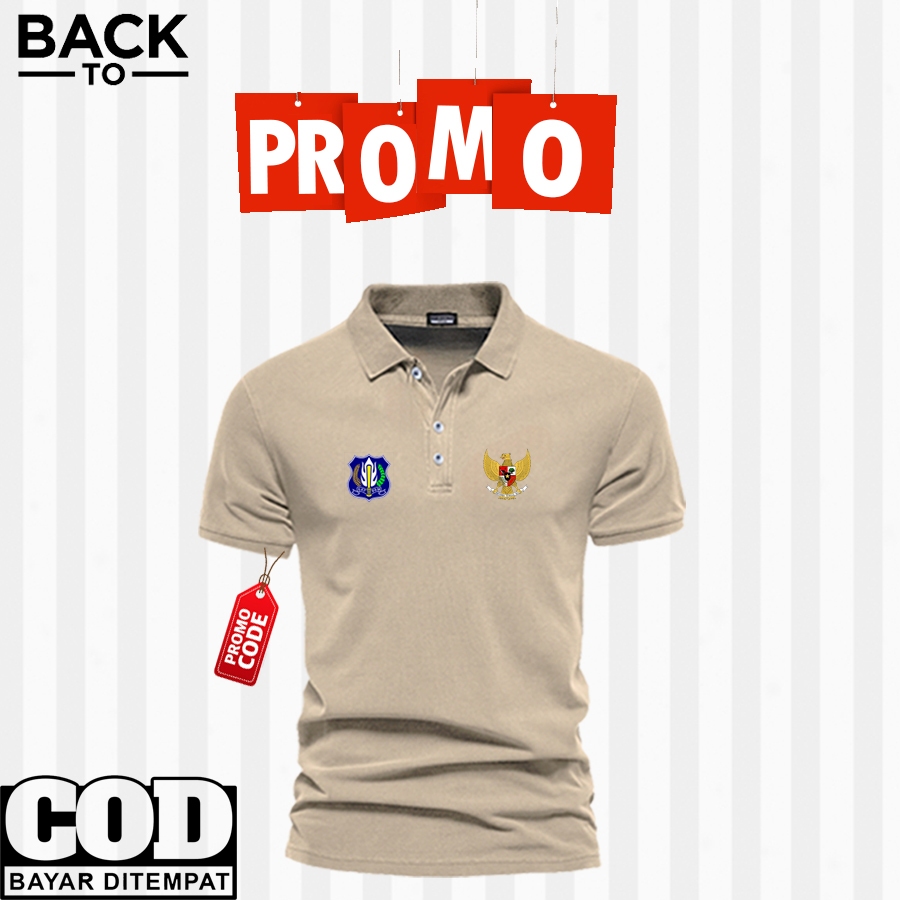 Kaos poloT-Shirt Polo  Dewasa Kaos Kerah 7012 Hitam Pria Kaos polo Polosan Pria/wanita