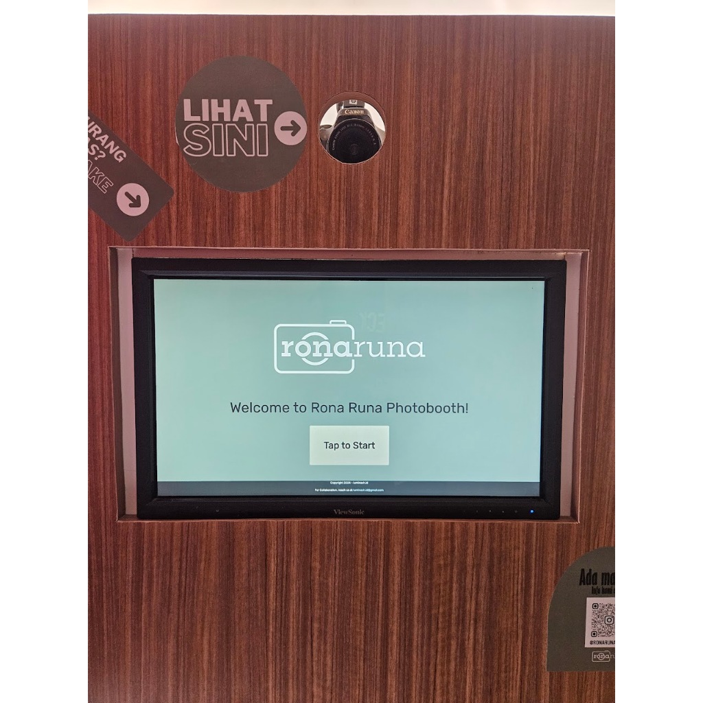 Aplikasi QRIS untuk DSLRBooth Self Photobooth by Luminash.id