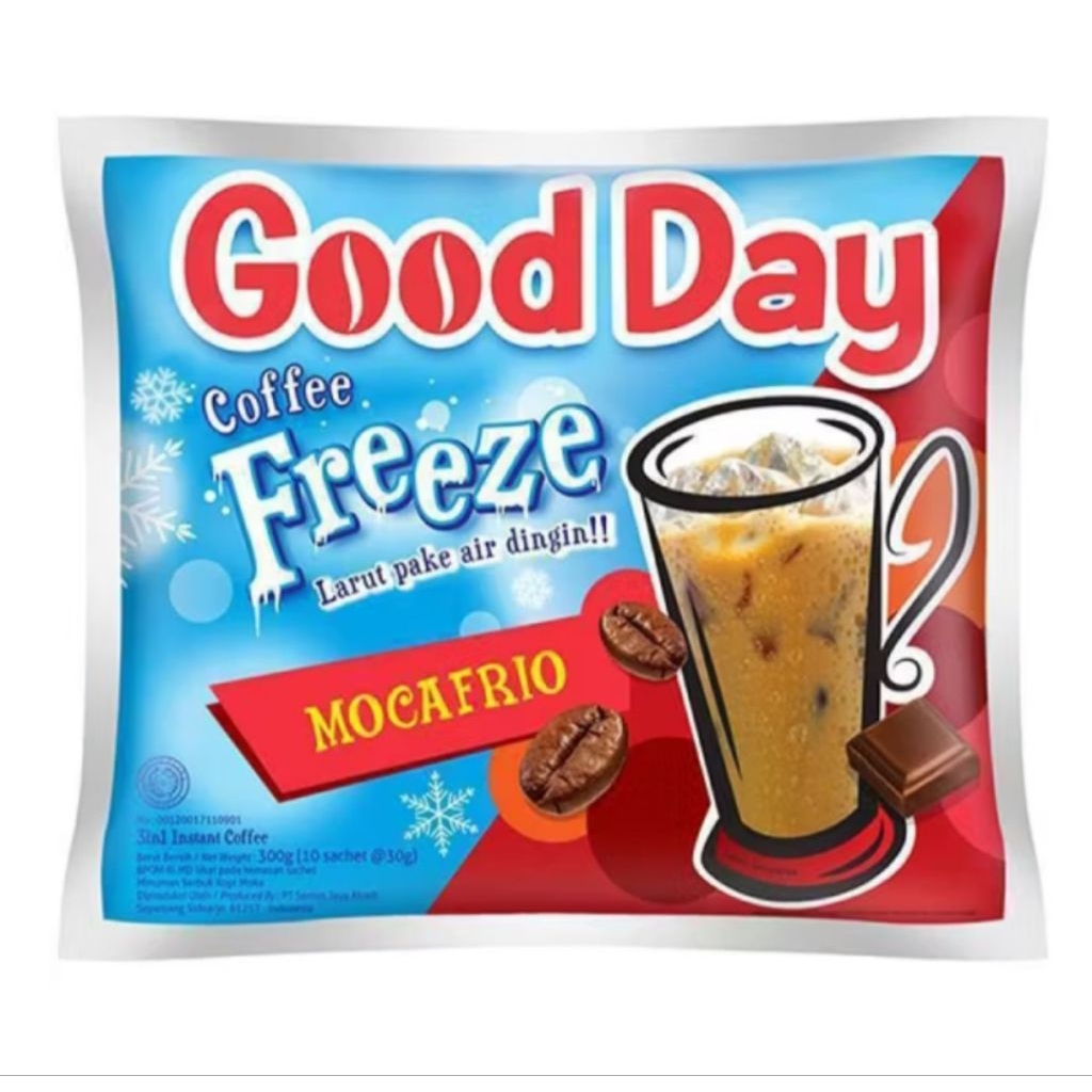 

GOOD DAY FREEZE MOCAFRIO 1renceng (10pcs)
