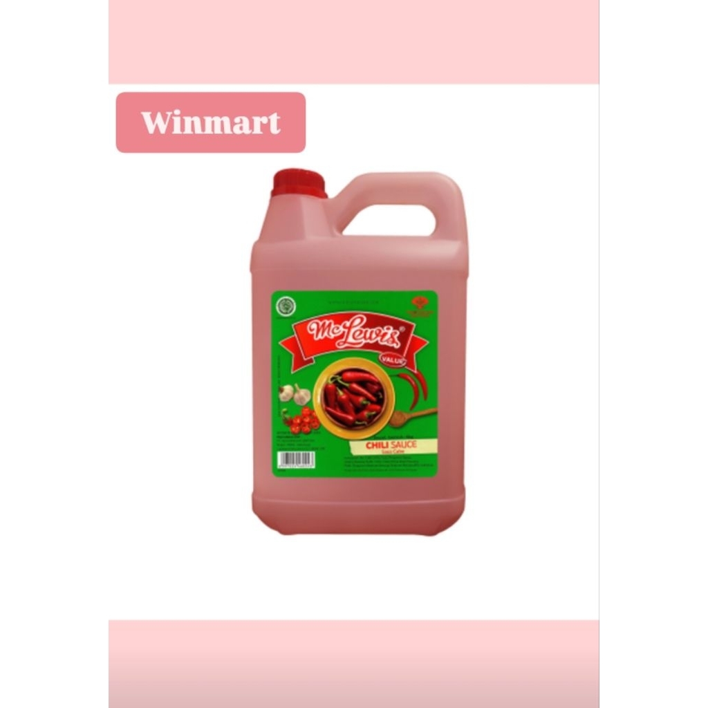 

Mc Lewis saos tomat jerigen 6/5.7kg/Mc Lewis saus sambal jerigen 6/5.7kg /Tomato sauce/chili sauce