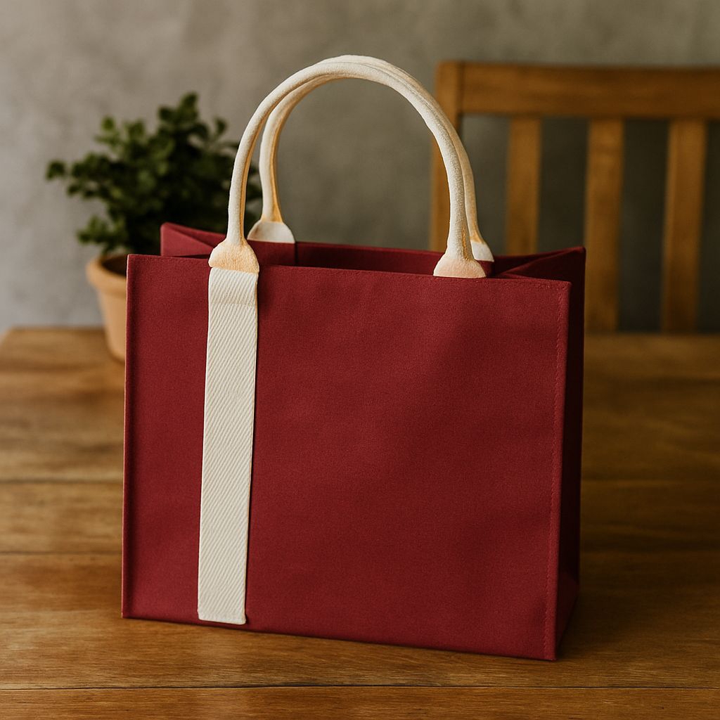 

Tas tote denim serbaguna souvenir/hampers cocok untuk hadiah/kado