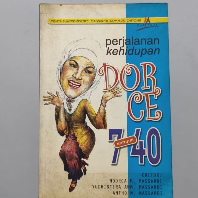 Buku Perjalanan Kehidupan Dorce 7 sampai 40 Bertanda tangan Asli