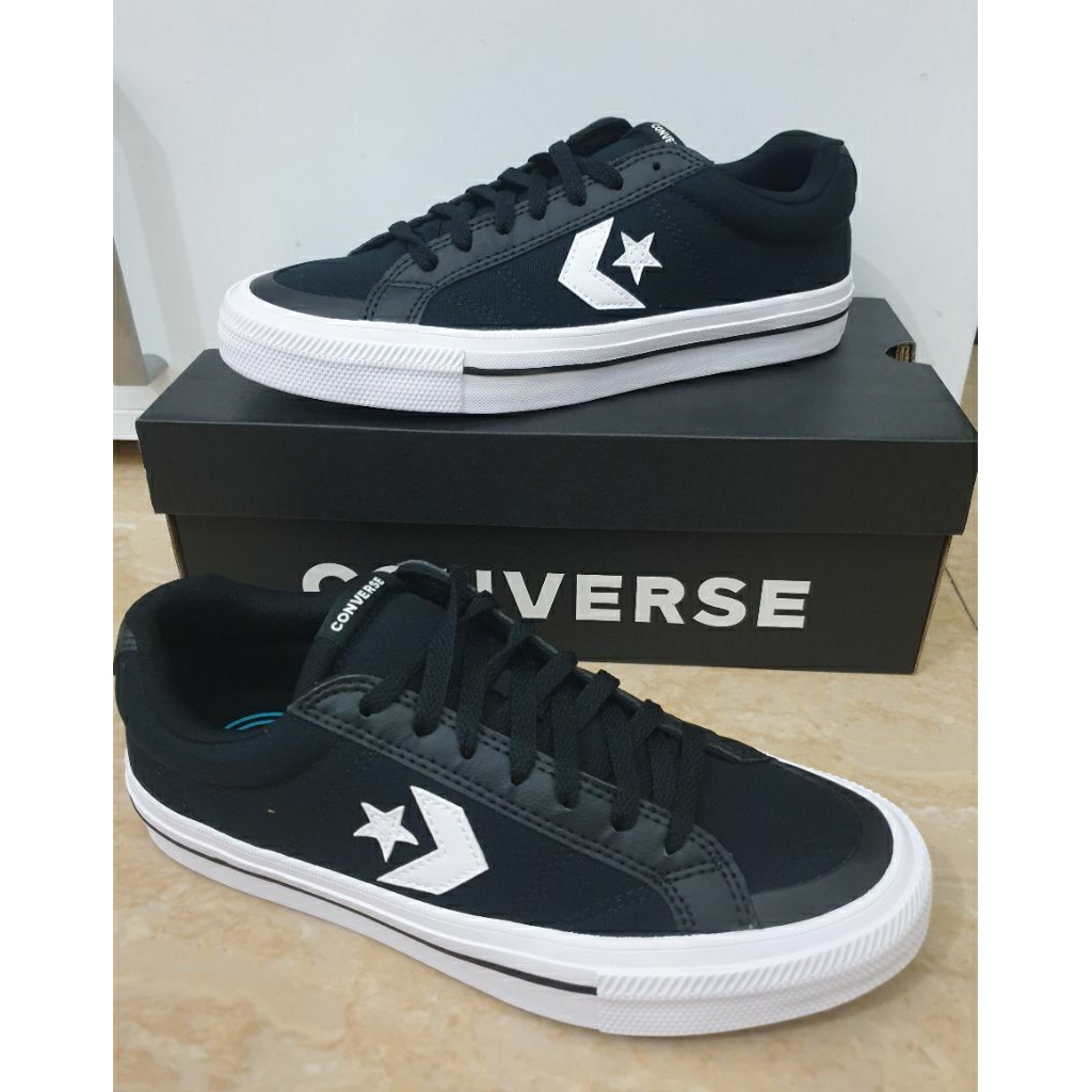CONVERSE ONE STAR PRO LOW BLACK