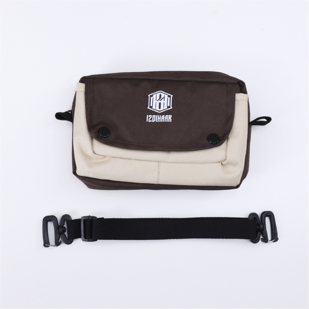 Izpro* Tery Tas Selempang Unisex Pria Wanita Bahan Condura Slingbag Stylish dan Fungsional