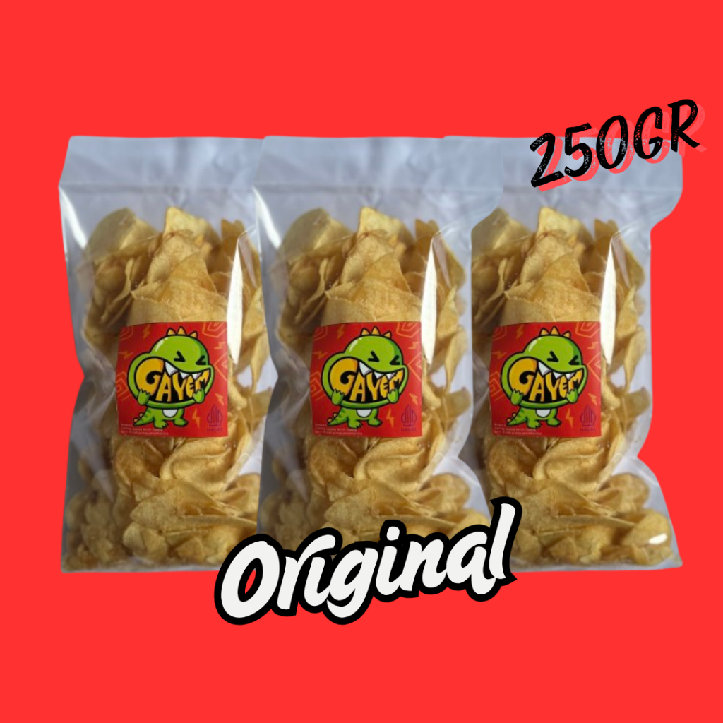 

Keripik Kentang Original 250gr