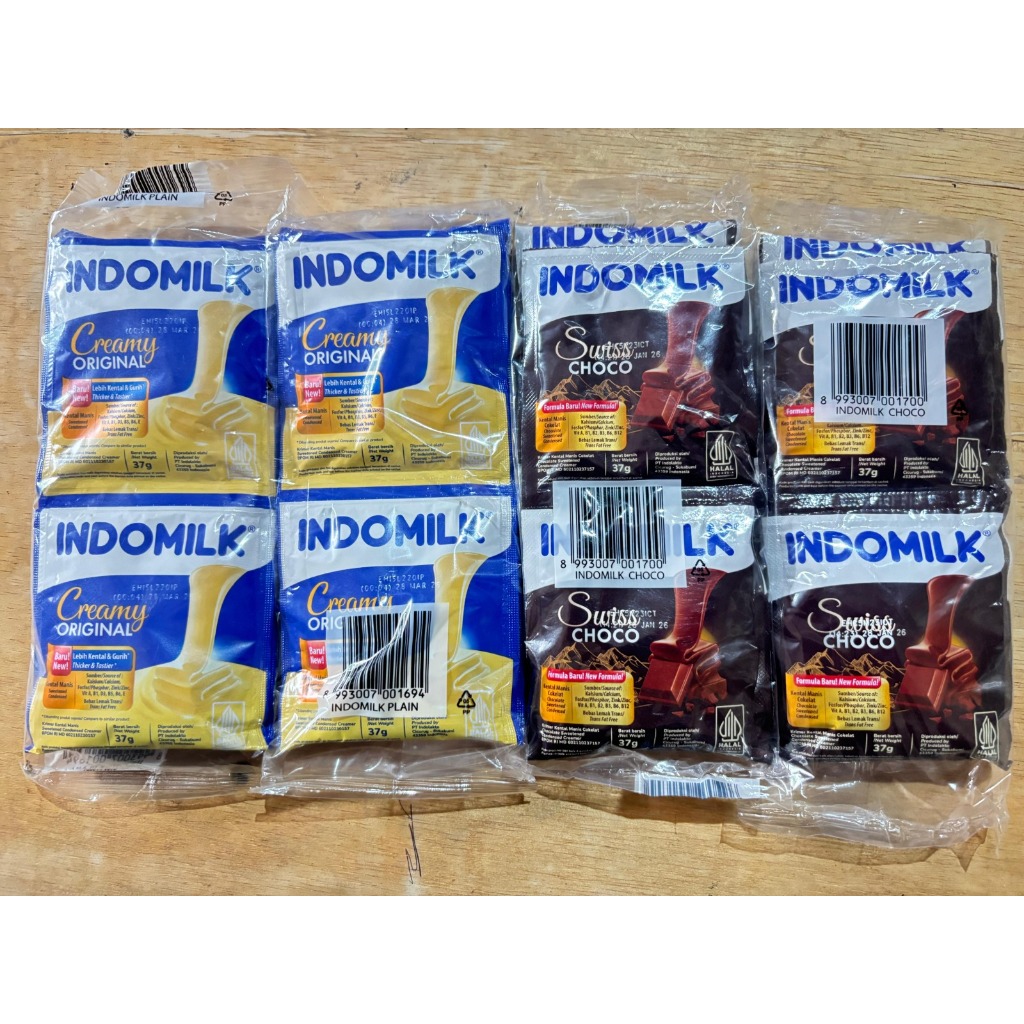

INDOMILK SACHET PAKET 1 DUS ORIGINAL DAN COKLAT