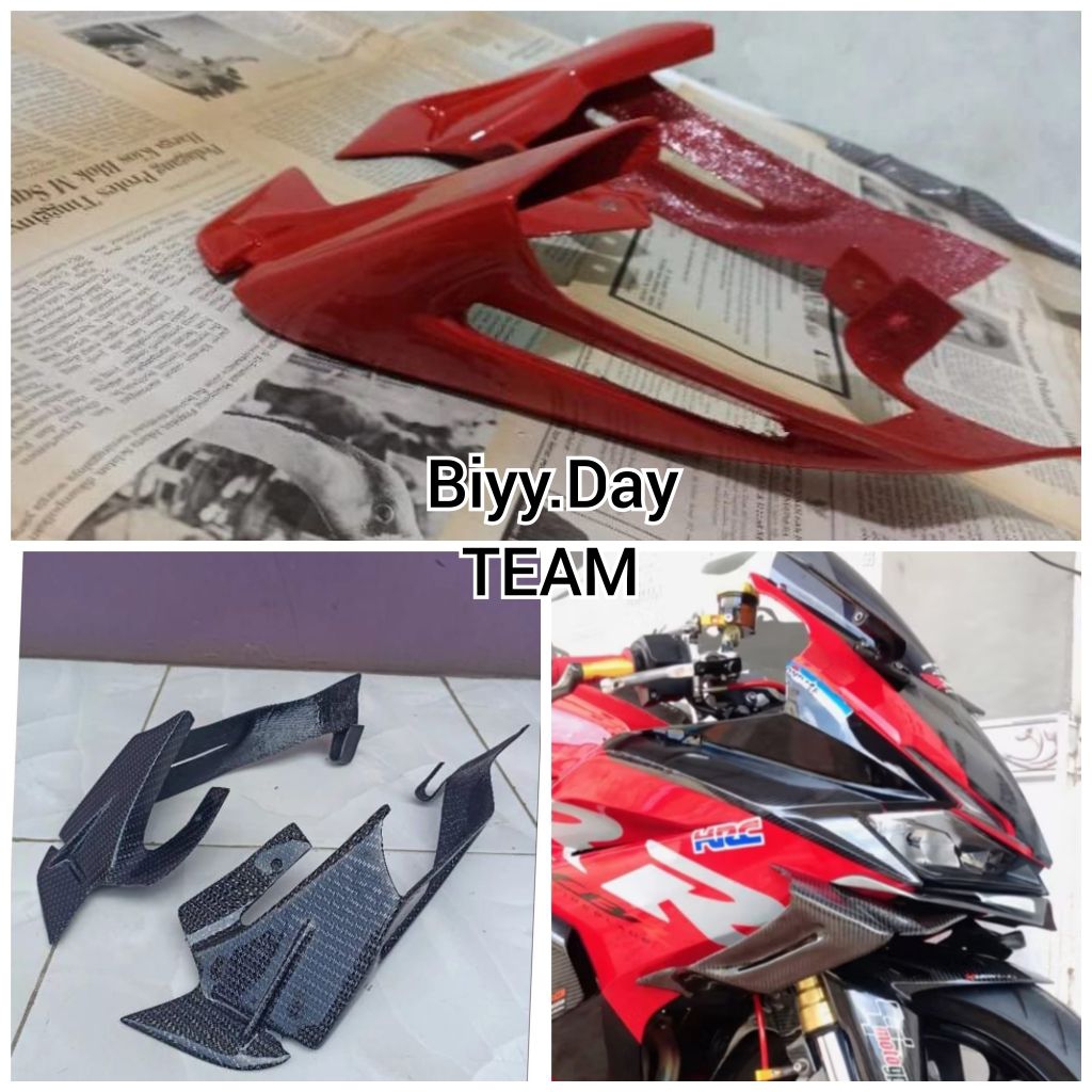 Aero Winglet Honda CBR250RR v1 Model bmw1000