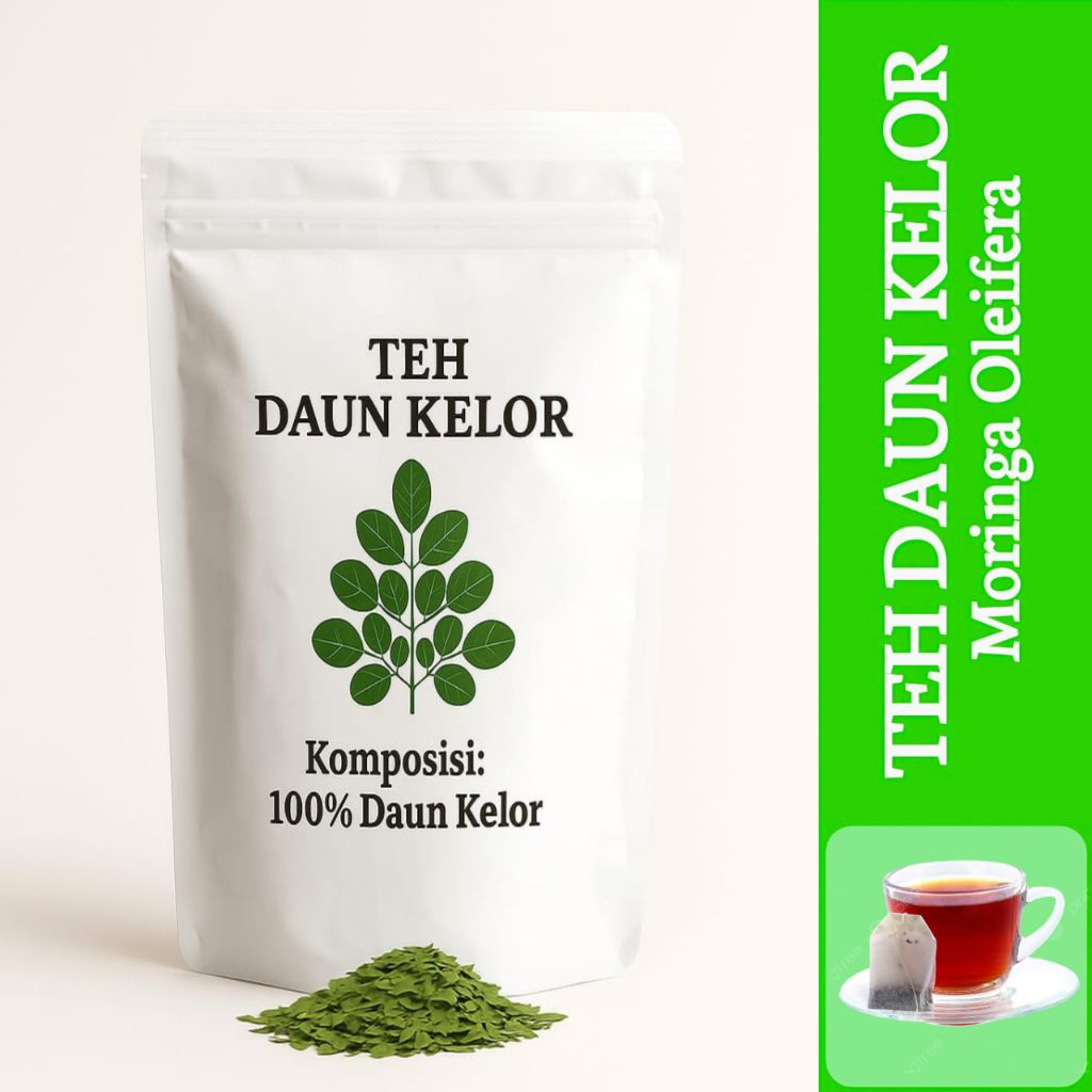 

Teh Celup Daun Kelor Organik Tea Bag