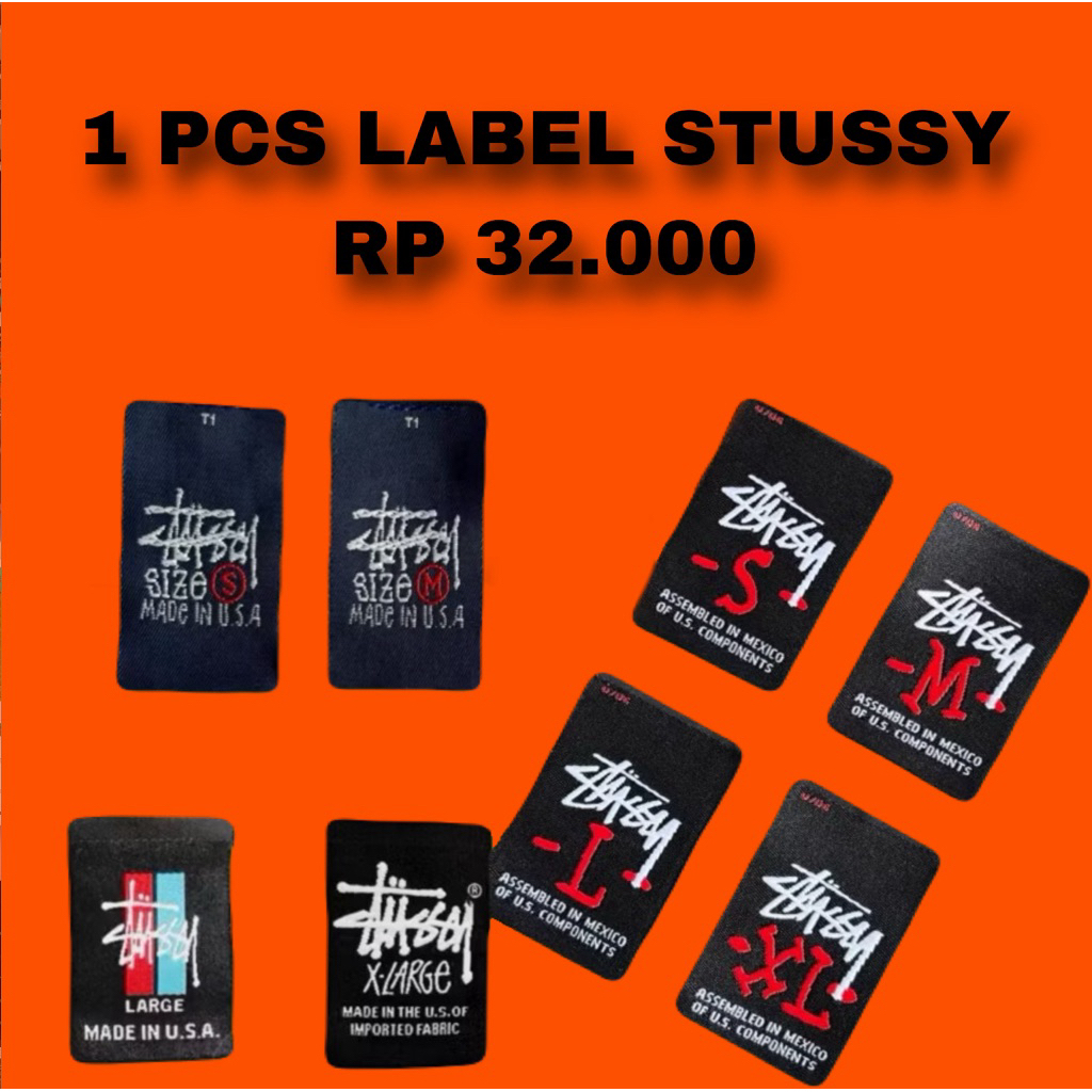 SOLLABEL PABRIC LABEL INDUSTRI LABE STUSS