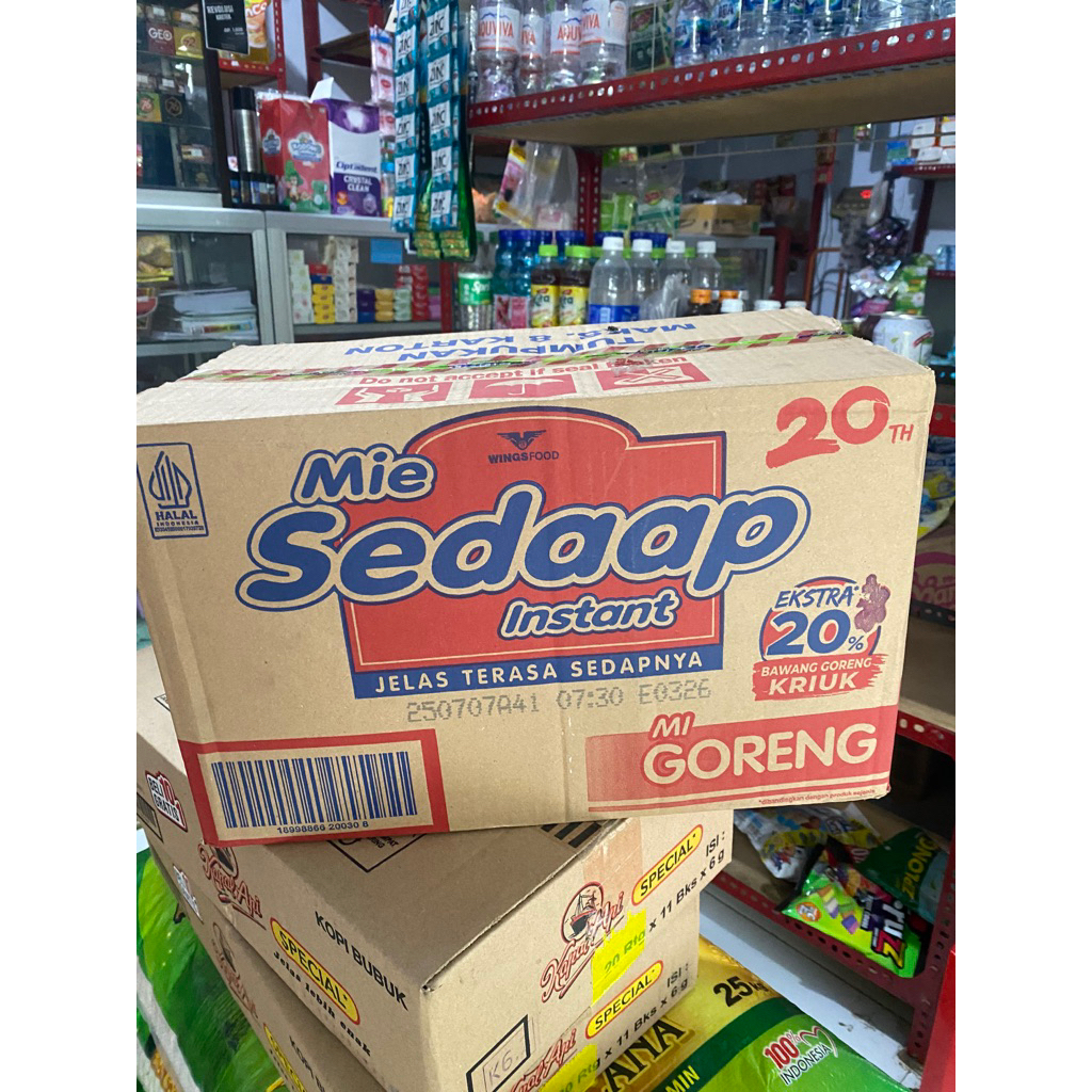 

Mie Sedaap Goreng 1 Dus 40pcs Instan Food