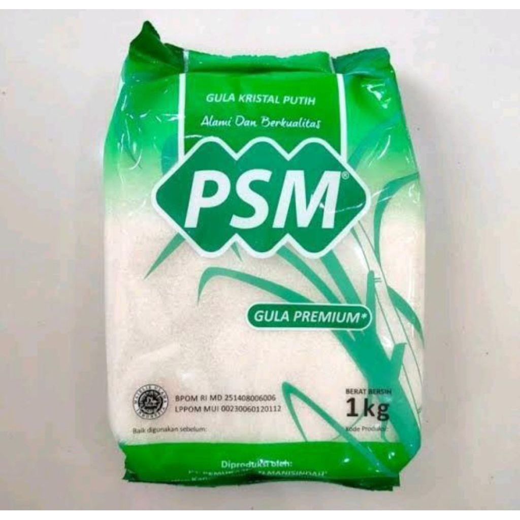 

Gula Kristal Putih Alami Dan Berkualitas - Gula Pasir Premium PSM Kemasan 1kg