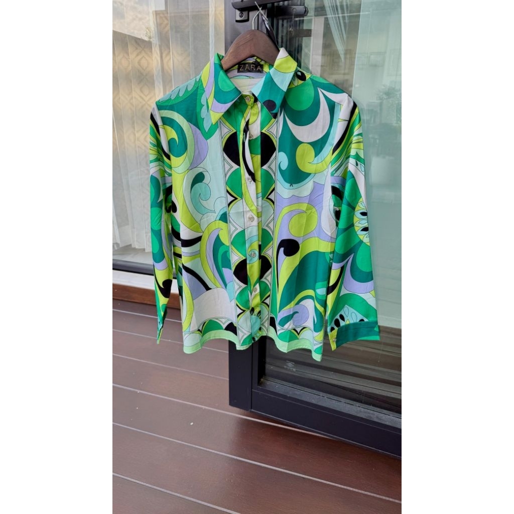 sale atasan motif zara