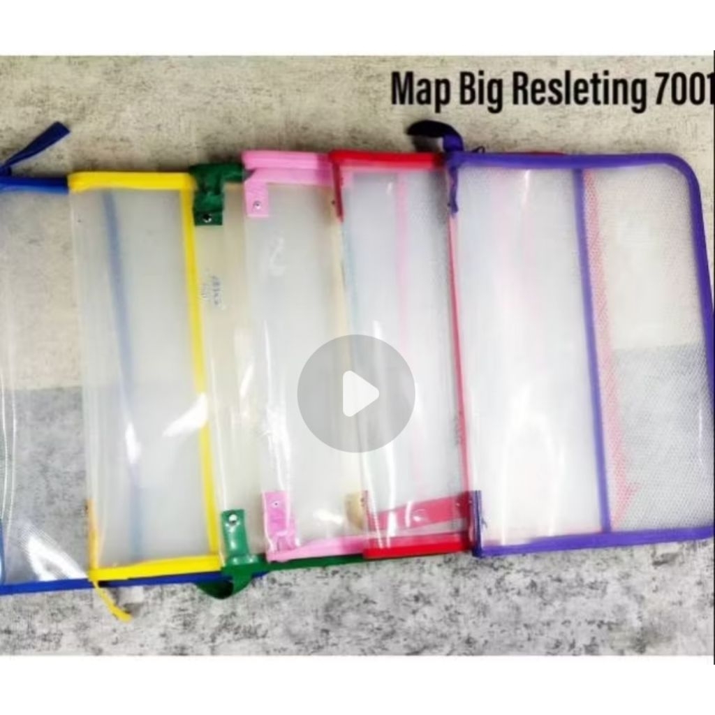 

Map Ziper bag resleting merk BIG 1 pcs bahan tebal