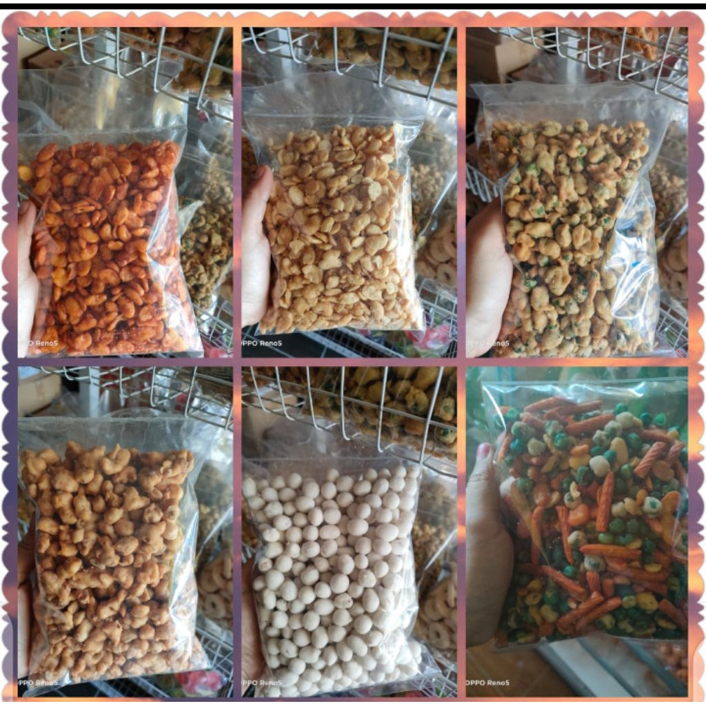 

250 gr aneka kacang yang enak gurih dan renyah kacang koro asin/kacang koro pedas gurih/kacang polong tepung/kacang bandung//Sukro/kacang mix/cemilan murah kiloan enak oleh+oleh bandung terlaris