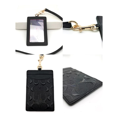 

Card Holder ID Name Metal Logo Lanyard ID Name Tag Classic Crescent Relief 3 Colors