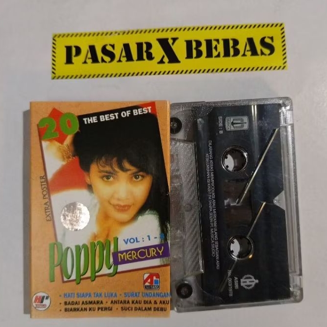 kaset poppy mercury - the best / golden memories