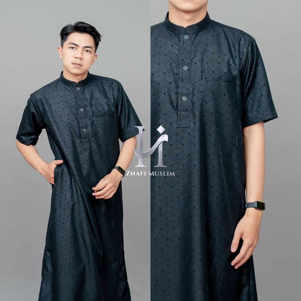 Koko Panjang Jubah Cowok Terbaru 2026 Import Modern Kokoh Lak Jubah Pria Putih Polos Gamis Pria Juba