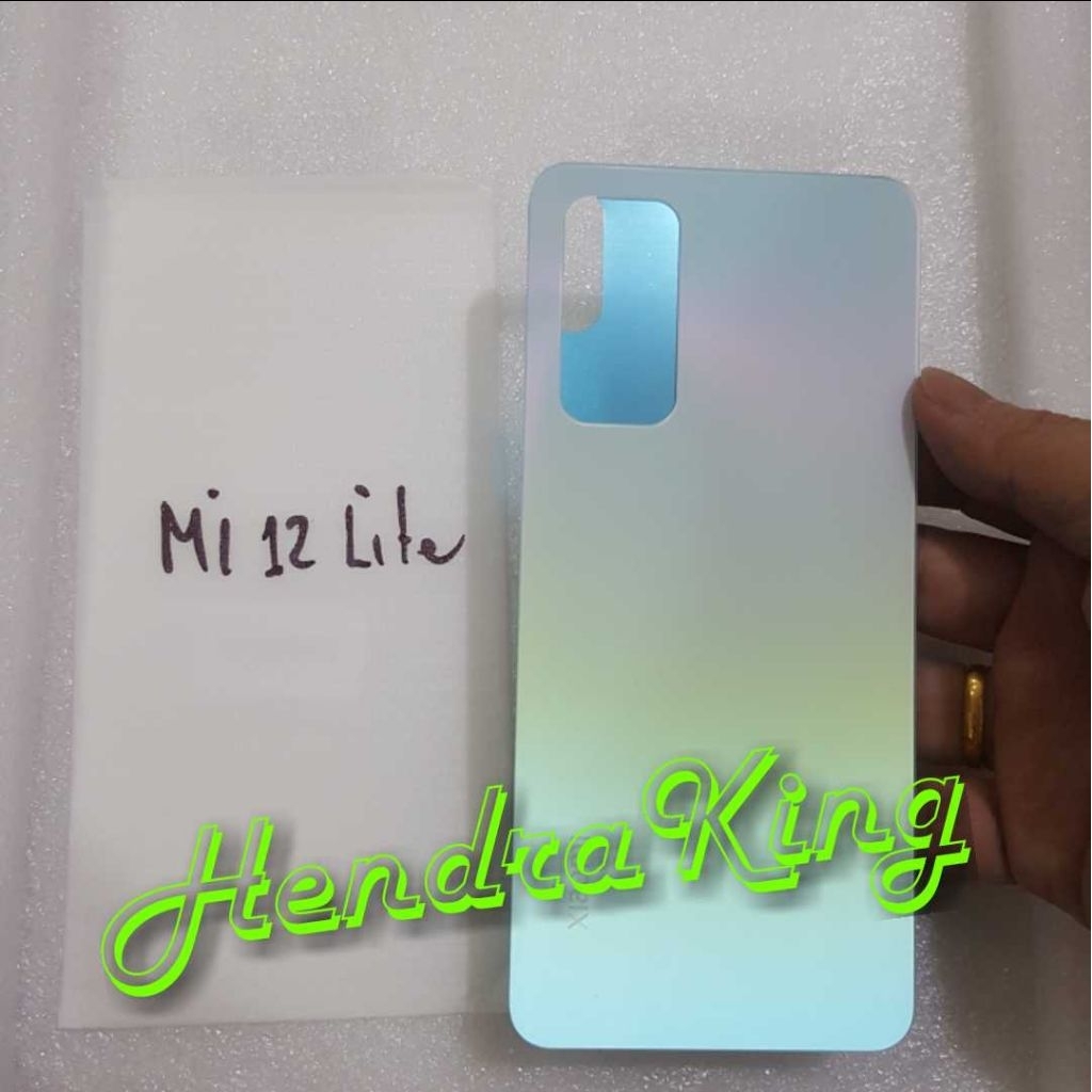 Backdoor Tutup belakang Xiaomi mi 12 lite