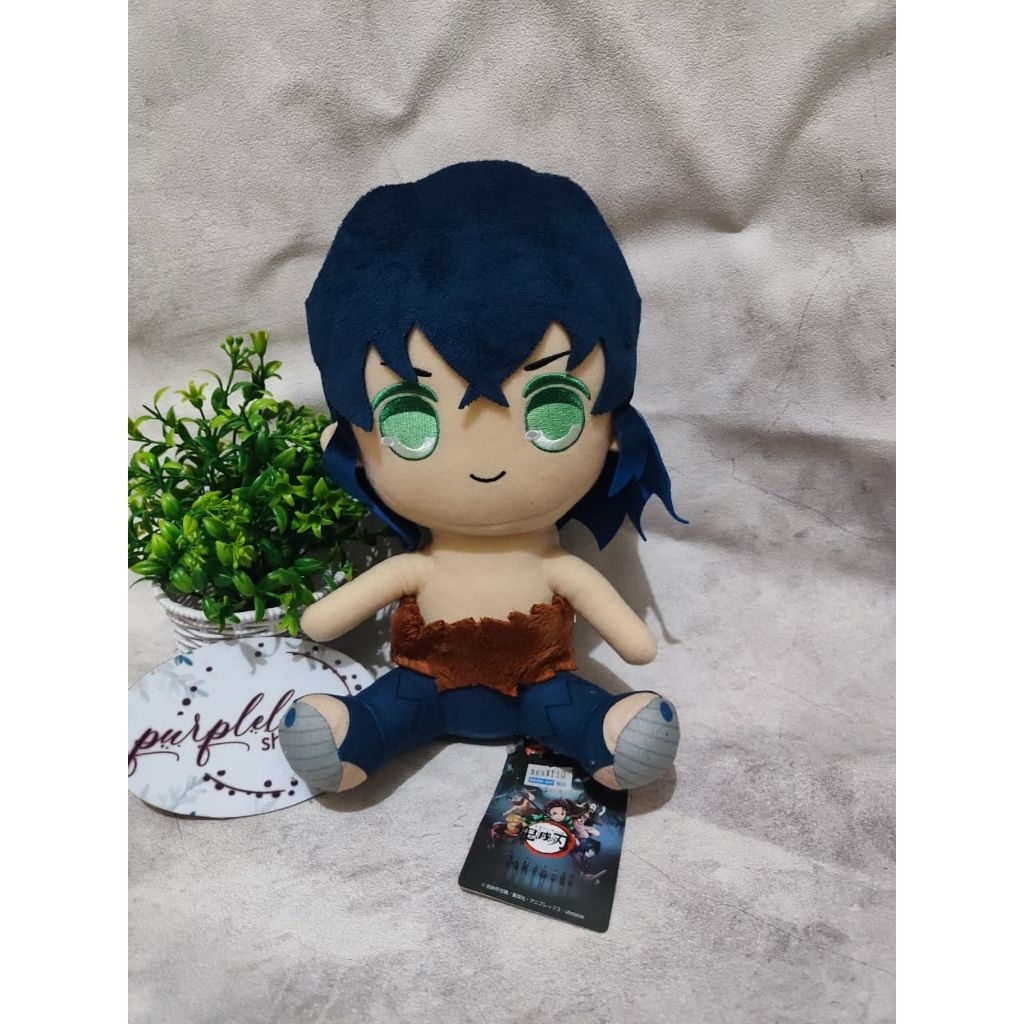 BONEKA PLUSH INOSUKE DEMON SLAYER KIMETSU NO YAIBA