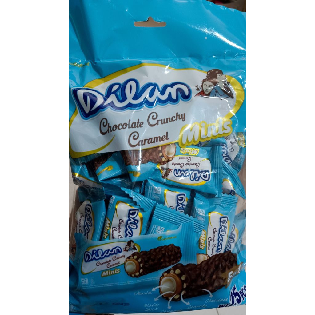 

Dilan Chocolate Crunchy Caramel Minis (25)