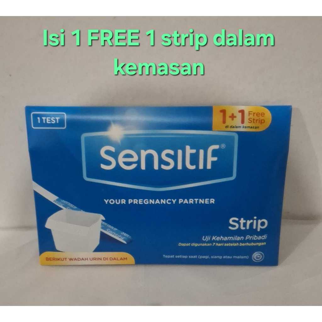 Test pack sensitif strip celup 1 FREE 1 dalam kemasan FREE CAWAN URIN test pack kehamilan sensitif