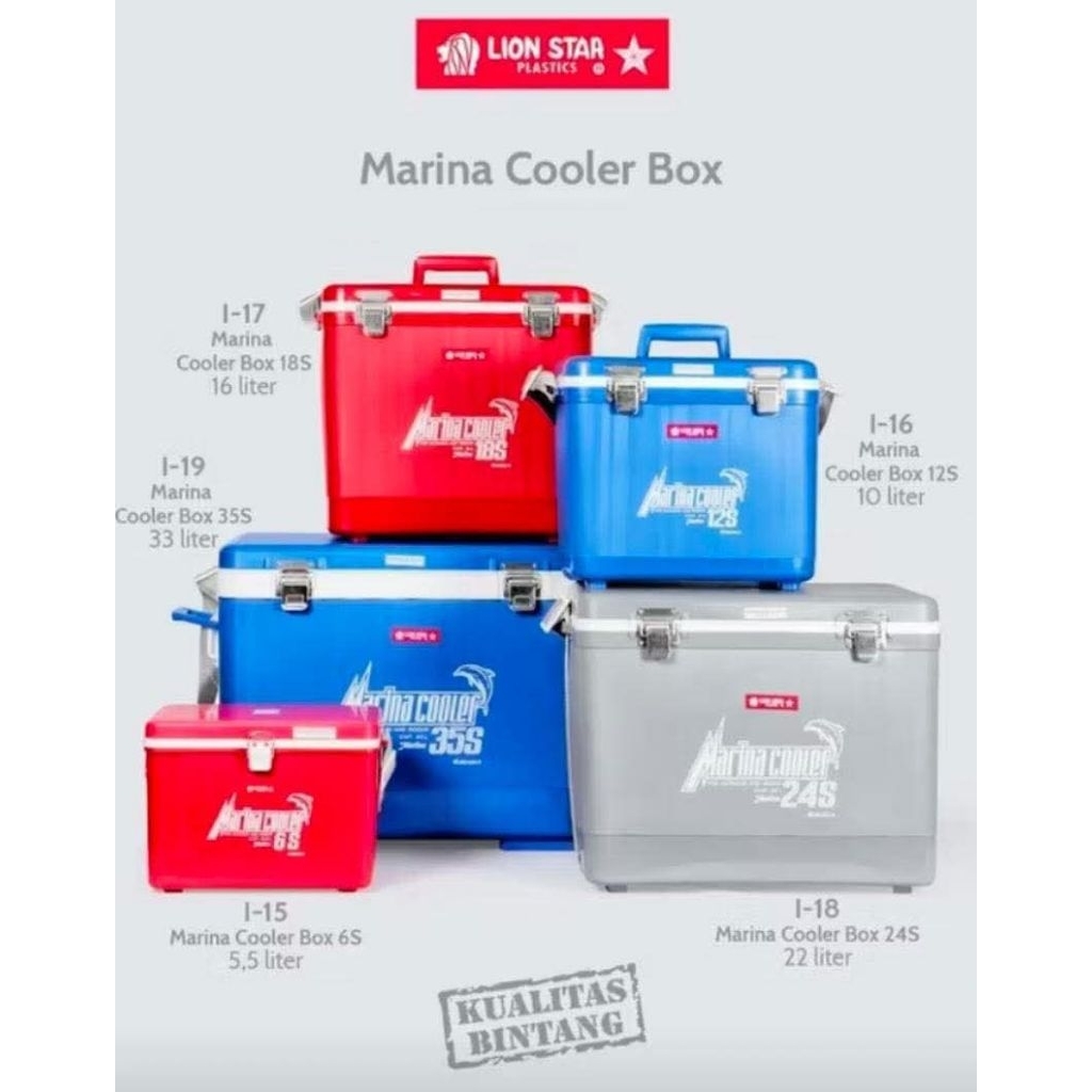 Marina cooler / box es /box ikan hasil pancing