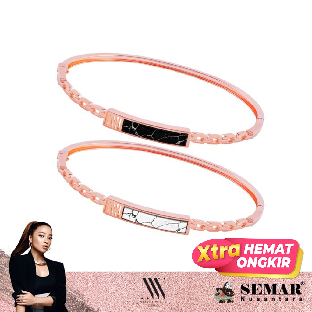 Nikita Willy Gold Gelang Emas Renaissance Vitruvi 17K Bangle