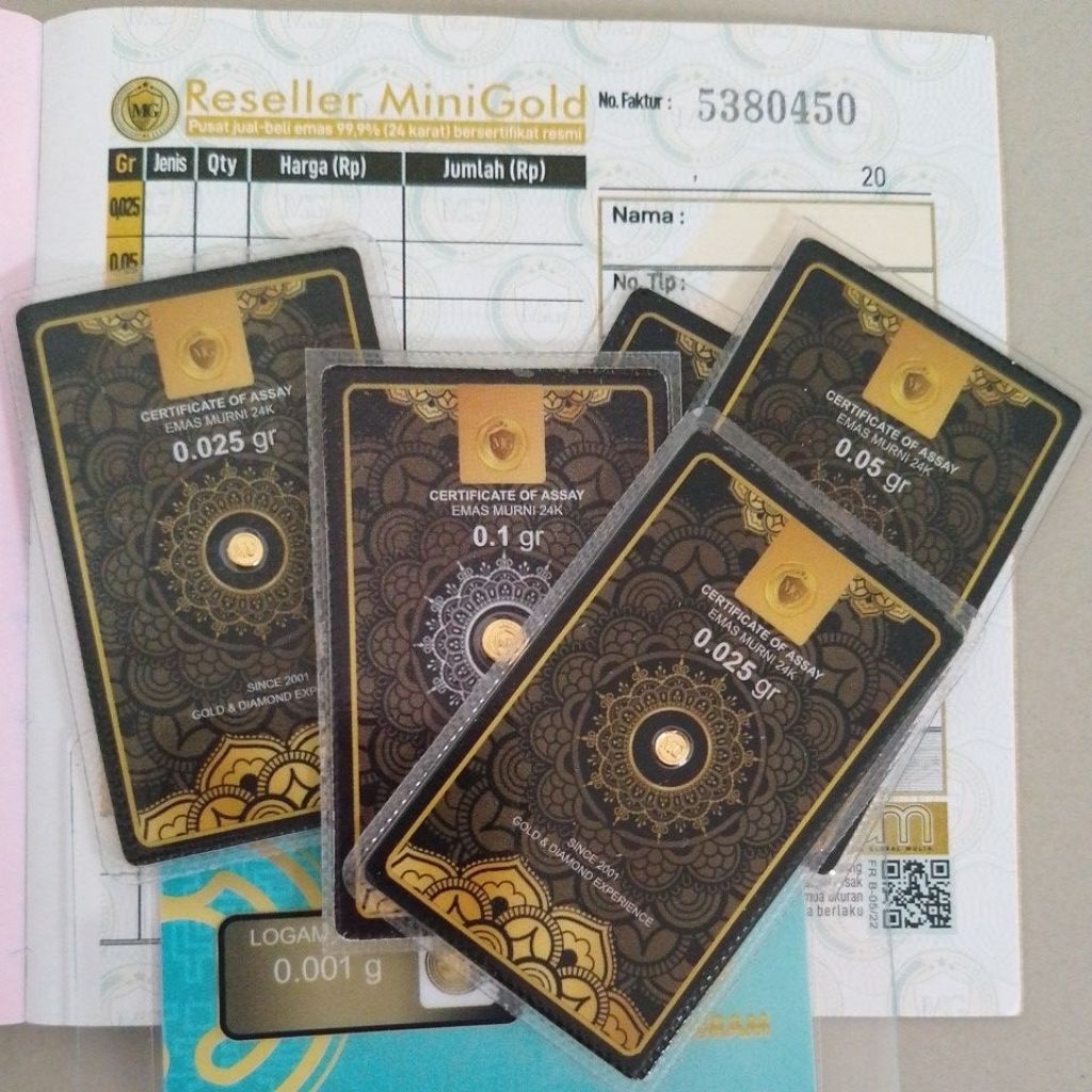 Mini Gold Logam Mulia
