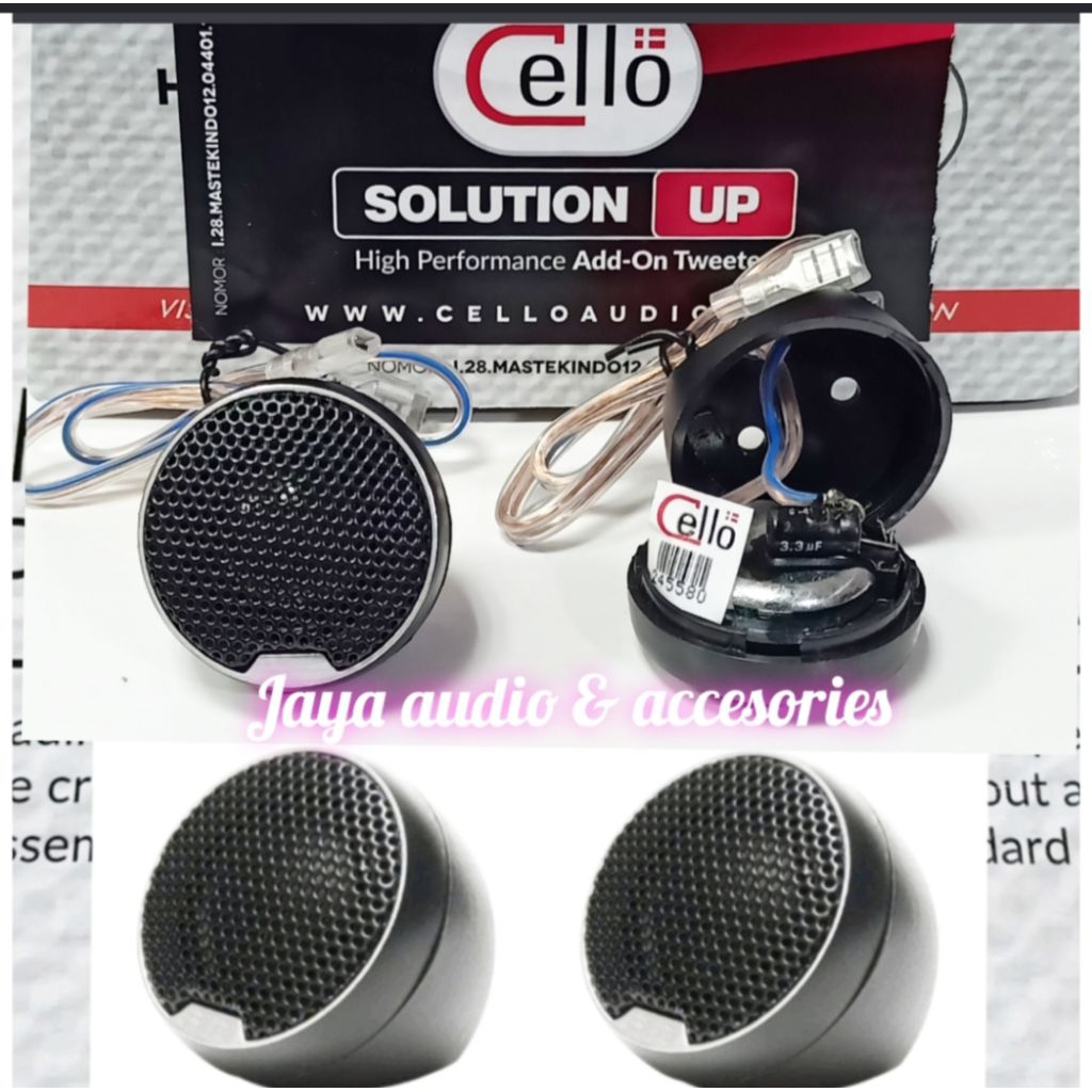 Tweeter CELLO solution up