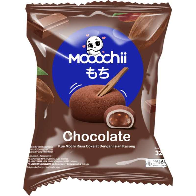 

NEW Mooochii Mango & Chocolate isi 5pcs Snack Cemilan (Bukan Es krim)