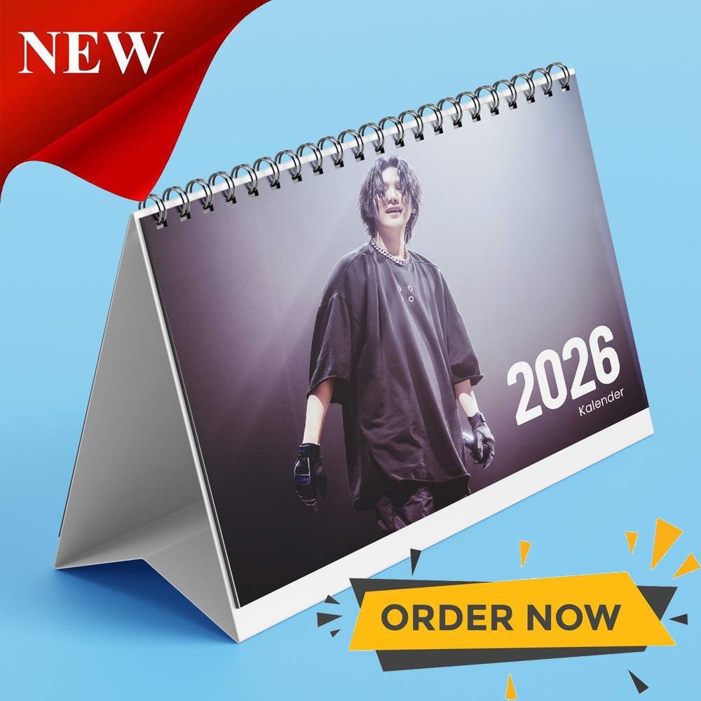 

A&M Kalender SUGA BTS Kalender Meja Kalender 2026 Kalender K-POP