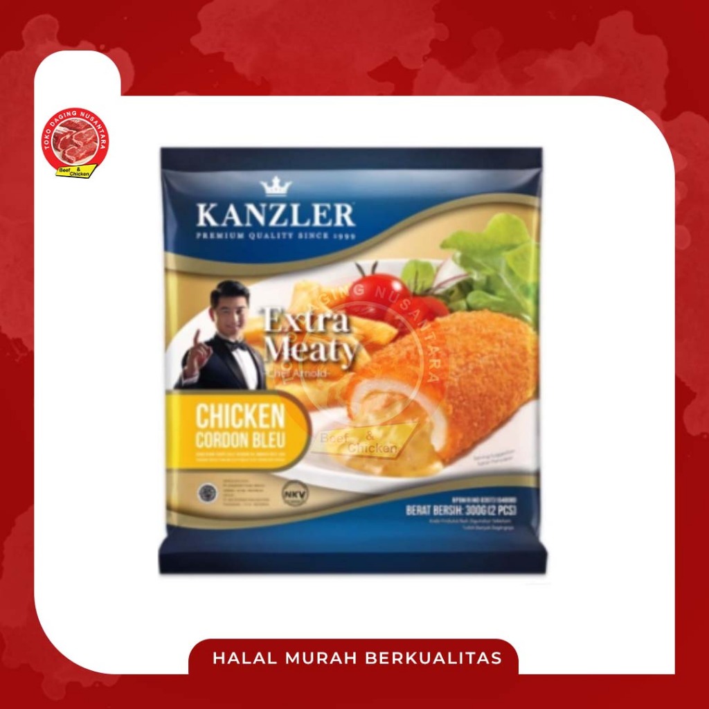

KANZLER CHICKEN CORDON BLEU 300GR