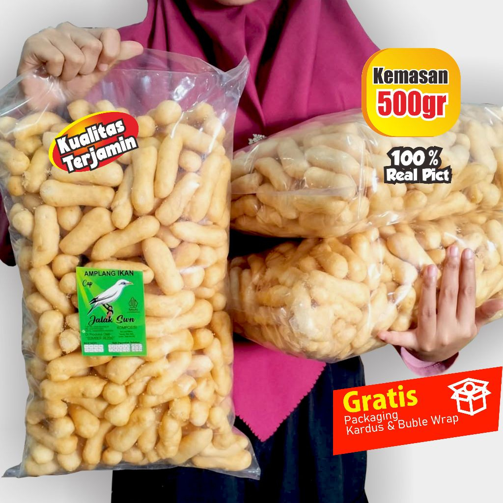

Amplang Ikan Tengiri Super 500gr