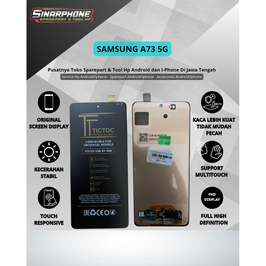 LCD SAMSUNG A73 5G KUALITAS ORIGINAL