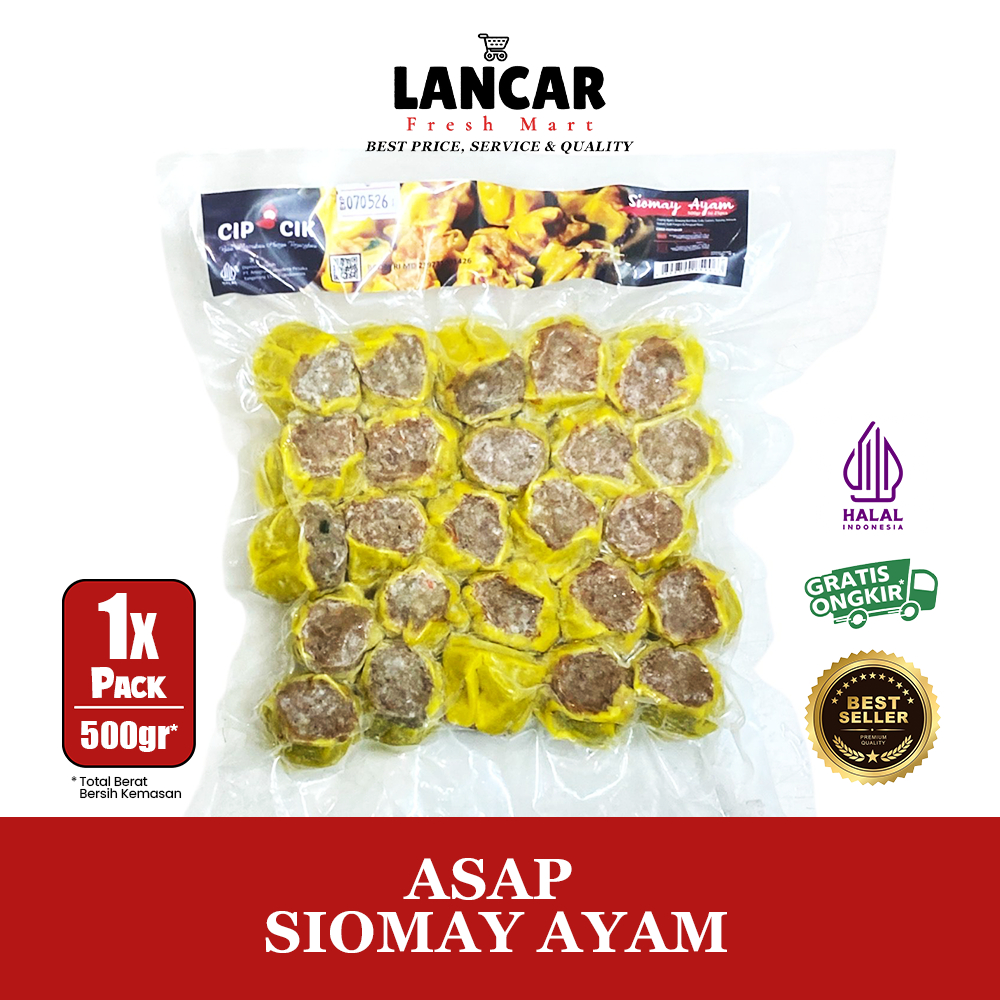 

ASAP SIOMAY AYAM 500 GR / ASAP SIOMAY AYAM 500 GR