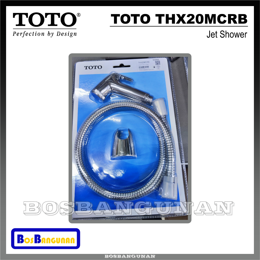 Jet Shower TOTO / Toilet Shower THX20MCRB Warna Chrome / Shower Spray TOTO Chrome / Shower Cebok TOT