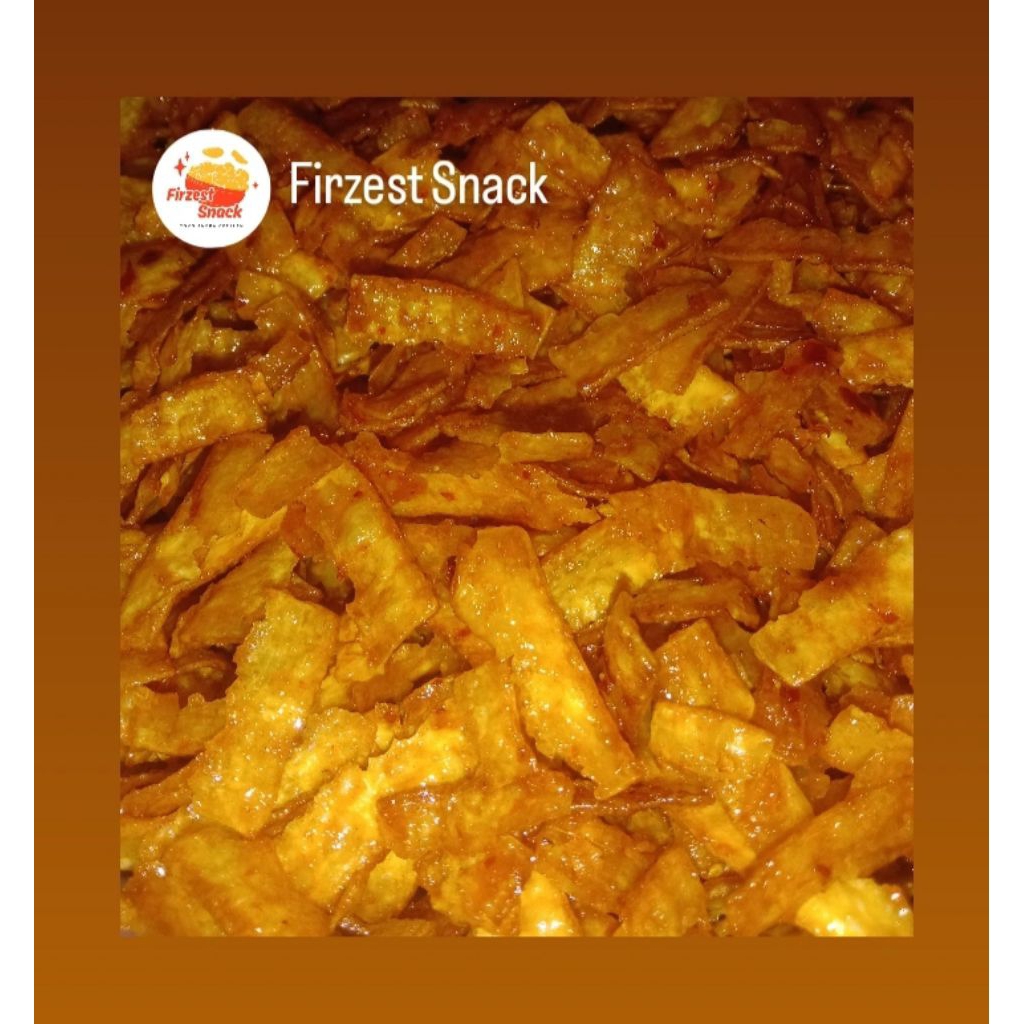 

[FIRZEST] Keripik Singkong Pedas Manis, Berat : 1 kg, 500 gr, dan 250 gr